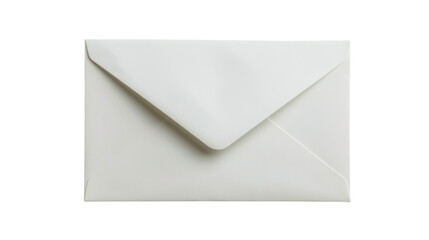 White postal envelope