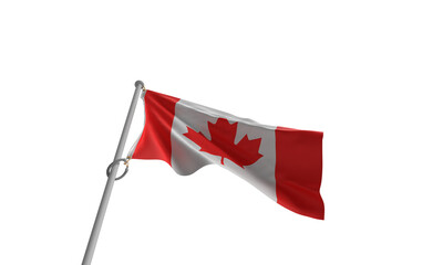 Canada flag maple leaf tree red white color top view holiday celebration national patriotism freedom independence design banner canadisn flag travel 1 frist st july month maple government culture art