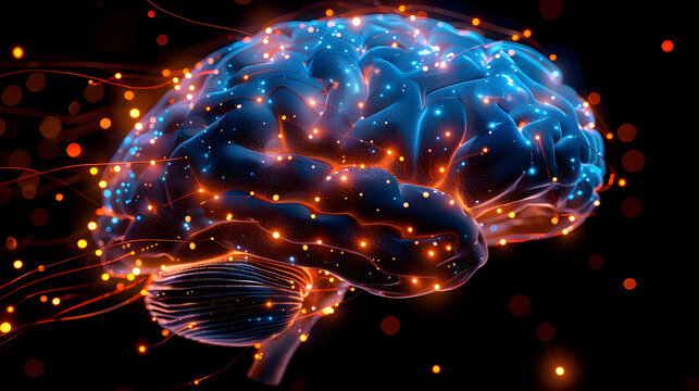 Brain Computer Interface Enabling Mind Controlled Electronic Devices of the Future - Powered by Adobe