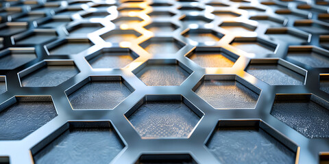 Abstract technology background hexagon glow neon line business background theme