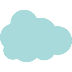 Cute Cloud Decorative Element