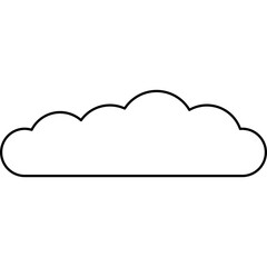 Cute Cloud Decorative Element