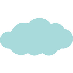 Cute Cloud Decorative Element