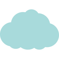 Cute Cloud Decorative Element