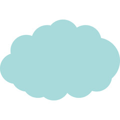 Cute Cloud Decorative Element