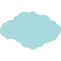 Cute Cloud Decorative Element