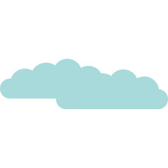 Cute Cloud Decorative Element