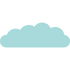 Cute Cloud Decorative Element
