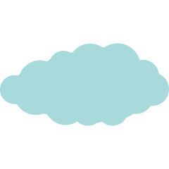 Cute Cloud Decorative Element