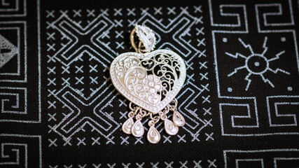 Handmade tribal silver jewelry for women