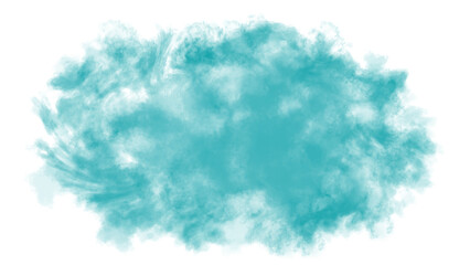 abstract blue watercolor hand drawn background