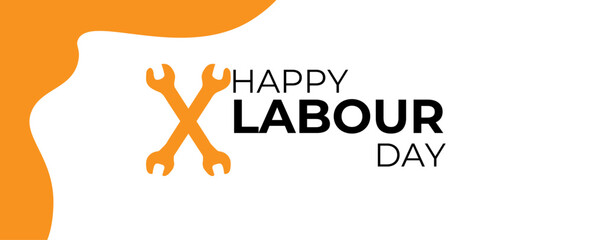 happy international labor day. also known as workers day is observed every year on May 1st. it is an annual holiday to celebrate the achievements of workers. banner, cover, poster. vector illustration