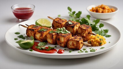 Fototapeta premium Paneer Reshmi Kebab