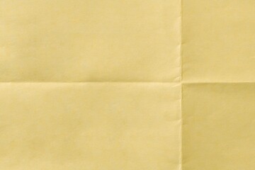 Yellow background, folded paper texture design