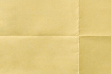 Fototapeta premium Yellow background, folded paper texture design
