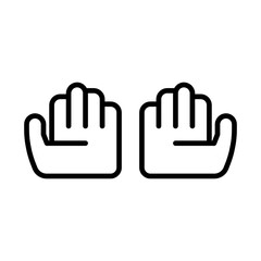 illustration of praying hands