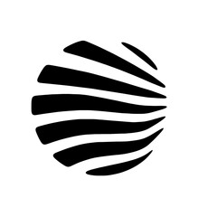 Abstract logo and background design, vector logo design