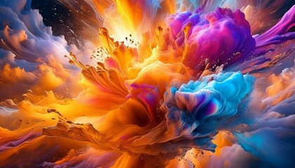Obraz premium an explosion of colors 