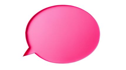 Pink blank cut out paper cardboard