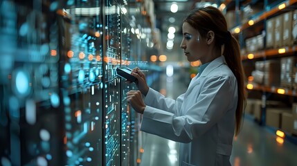 Cutting-Edge Technology and Human Expertise in a Warehouse