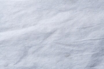 Crumpled paper texture, white background