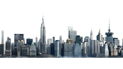 New York city skyline