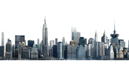 New York city skyline