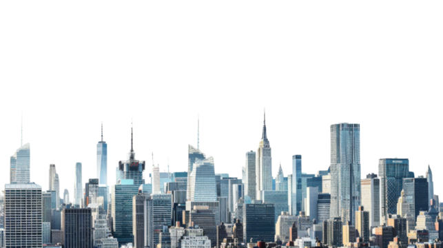 New York city skyline
