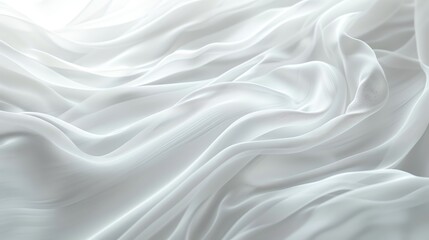 Obraz premium Soft white gradient with extensive negative space, suitable for luxury brand promotions or elegant fashion product launches