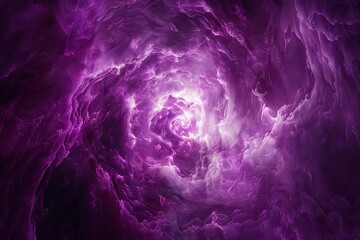 Deep purple abstract background with a large, central copy space, ideal for luxurious product advertisements or artistic event promotions - obrazy, fototapety, plakaty