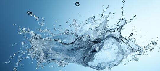 water splash waves, clear, fresh, aqua 176