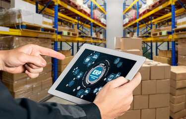 ERP enterprise resource planning software for modish business to plan the marketing strategy