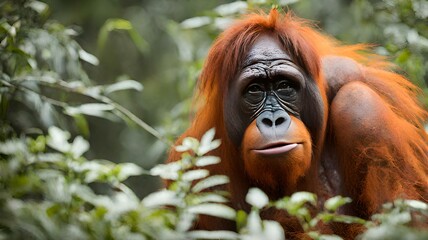 monkey orange in the wood
