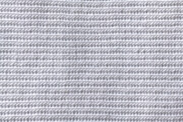 White knitted fabric texture background, macro shot design