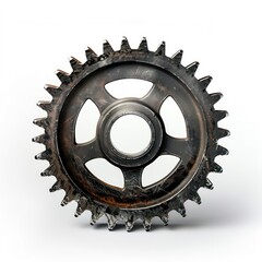gear on a white background