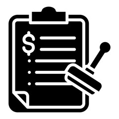 Regulatory Reporting  Icon Element For Design