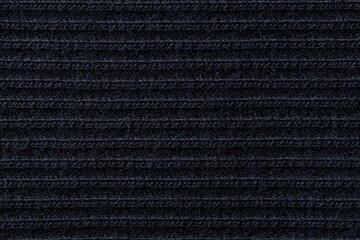 Dark blue background, knitted fabric texture design