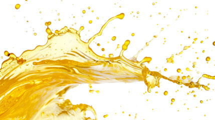 drops of sunflower oil