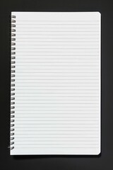 Birthday celebration blank notebook lines for taking notes