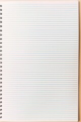 Birthday celebration blank notebook lines for taking notes