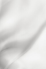 Fototapeta premium White fabric texture background, design space