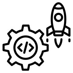 Software Release  Icon Element For Design