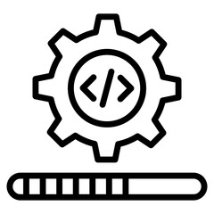 Software Maintenance  Icon Element For Design
