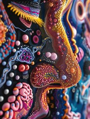 of a colorful coral reef.