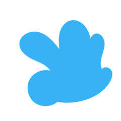 Spring Coloured Abstract Shape Decor Vectors