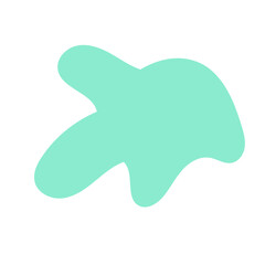 Spring Coloured Abstract Shape Decor Vectors