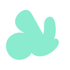 Spring Coloured Abstract Shape Decor Vectors