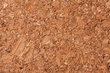 Wooden cork texture, brown background