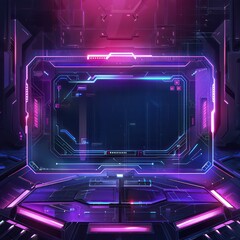 square holographic scoreboard