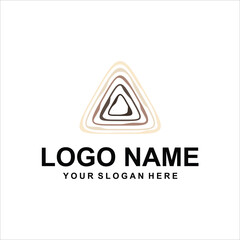 triangle labs abstract logo vector
